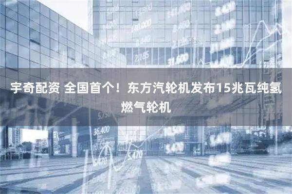 宇奇配资 全国首个！东方汽轮机发布15兆瓦纯氢燃气轮机