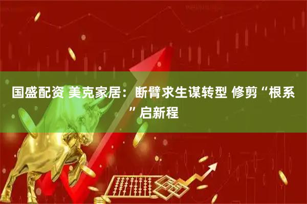 国盛配资 美克家居：断臂求生谋转型 修剪“根系”启新程